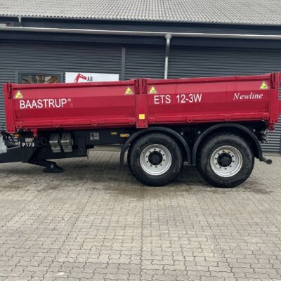 Baastrup ets 12-3w 12 tons Entreprenørvogn