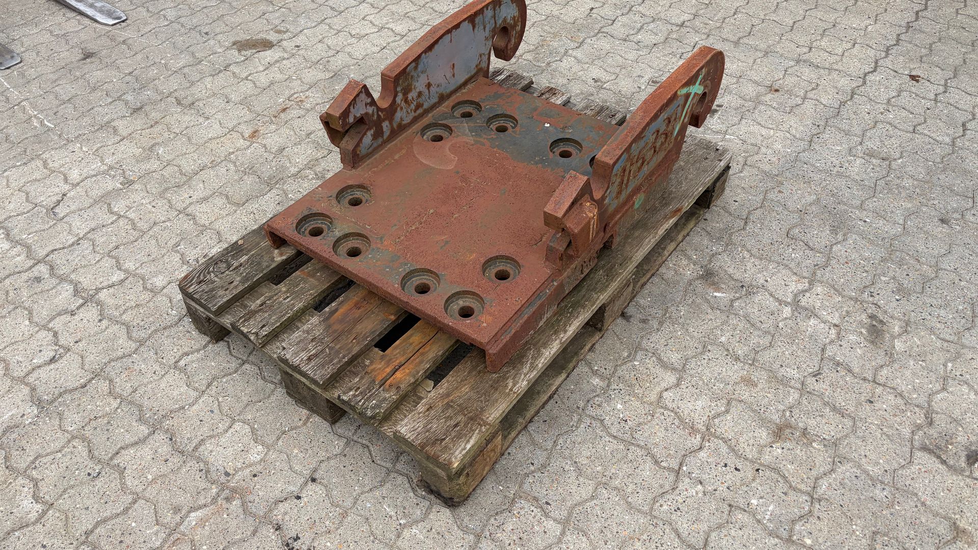 Beco CW40 adapterplade Kraftig Beco / Verachtert-type CW40 adapterplade