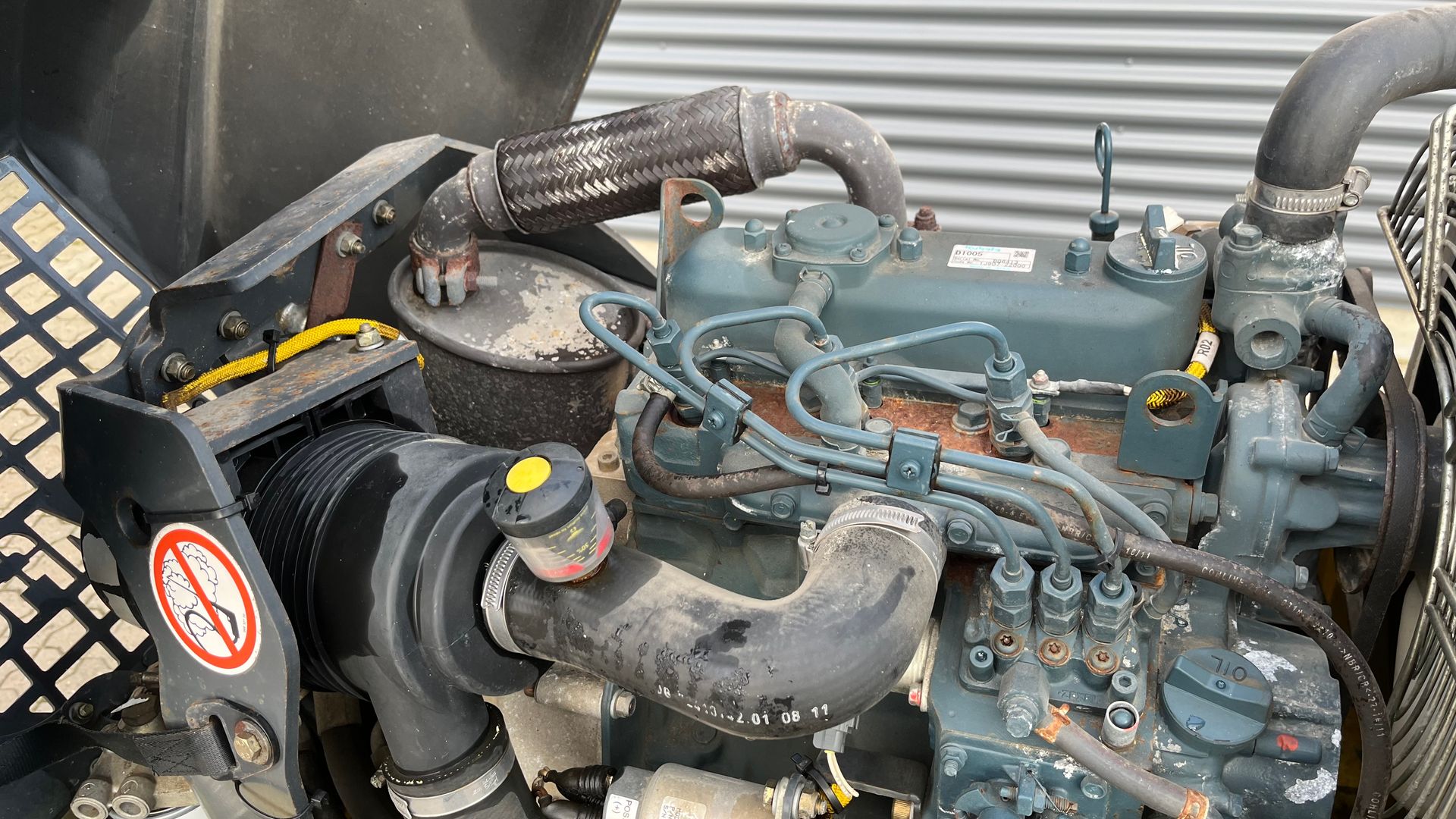 Bomag BMP 8500 fjernstyret råjords kompaktor