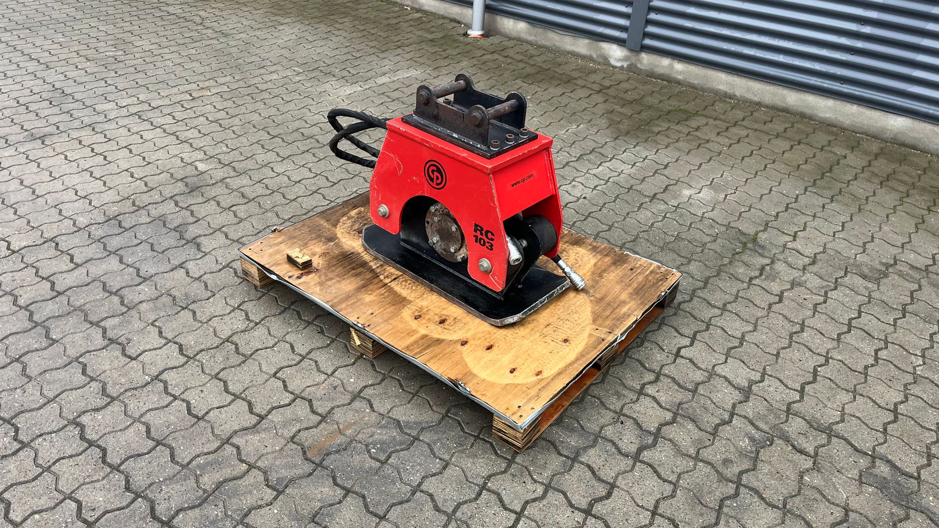 CP rc103 Hydraulisk Pladevibrator med s30 fæste