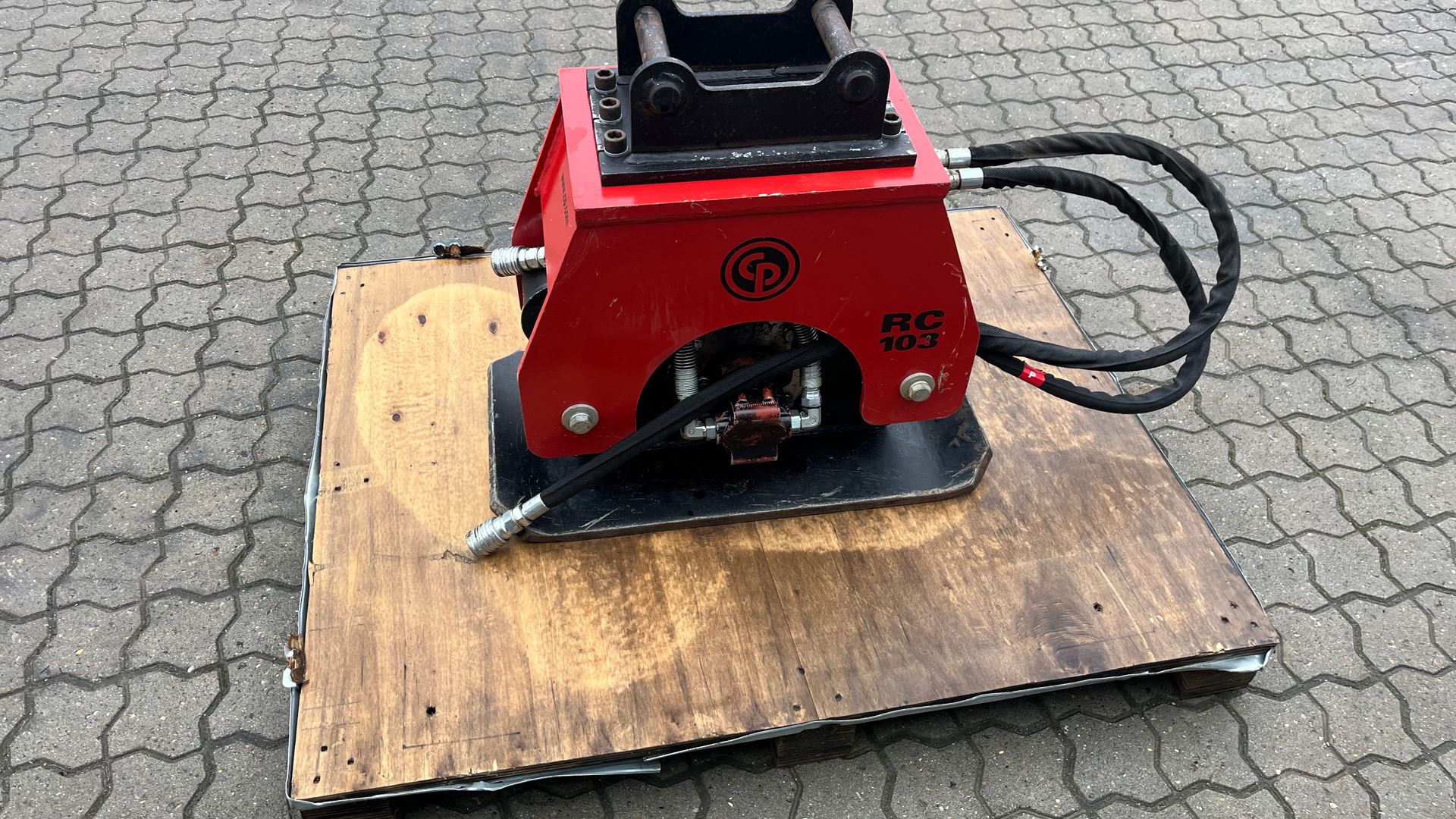 CP rc103 Hydraulisk Pladevibrator med s30 fæste