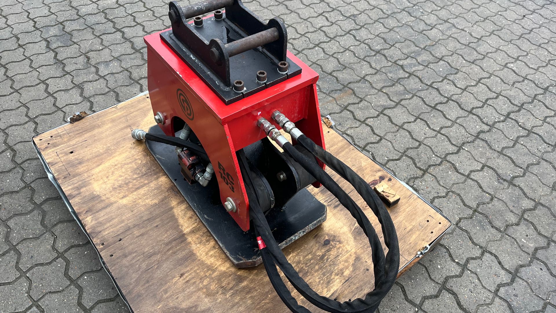 CP rc103 Hydraulisk Pladevibrator med s30 fæste