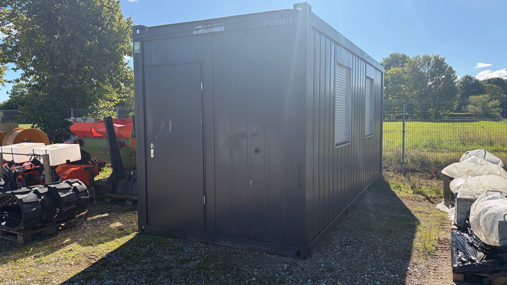 Container 20F 20 fods kontorcontainer