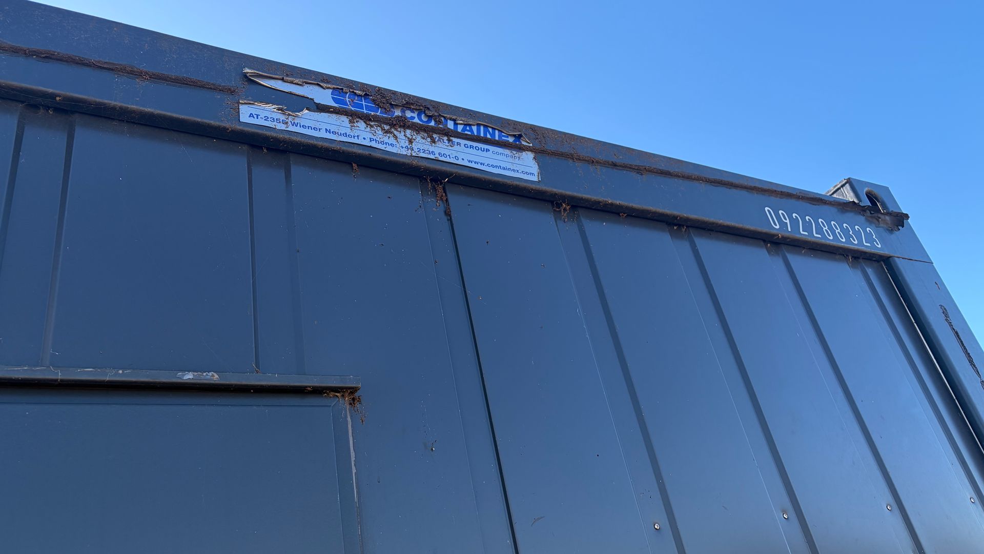 Container 20F 20 fods kontorcontainer