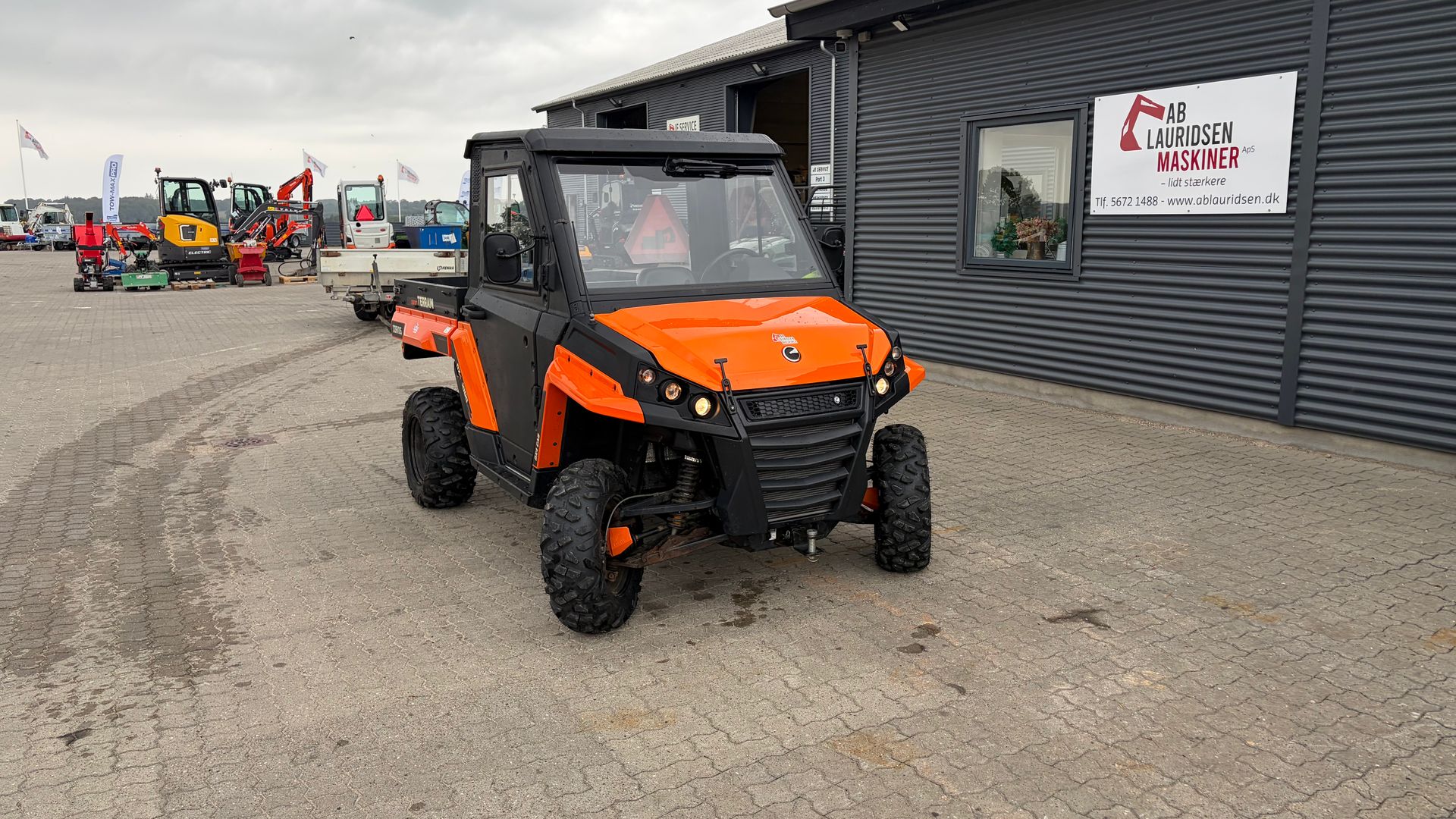 Corvus TerrainDX4 Diesel UTV Robust Corvus Terrain DX4 CAB UTV - Den ultimative diesel-arbejdsmaskine