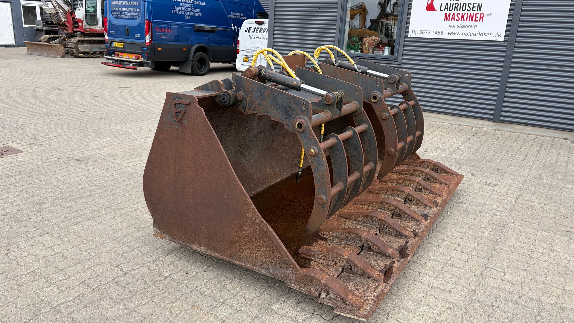 Ebco Overfaldsskovl EBCO 2550 mm Overfaldsskovl - 2,3 m3 med Store BM / Volvo Snap