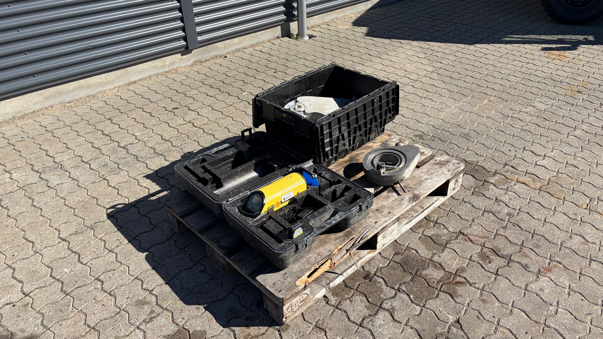 Geomax Zeta 125 G Kloaklaser med 110mm + 160mm rørskærer