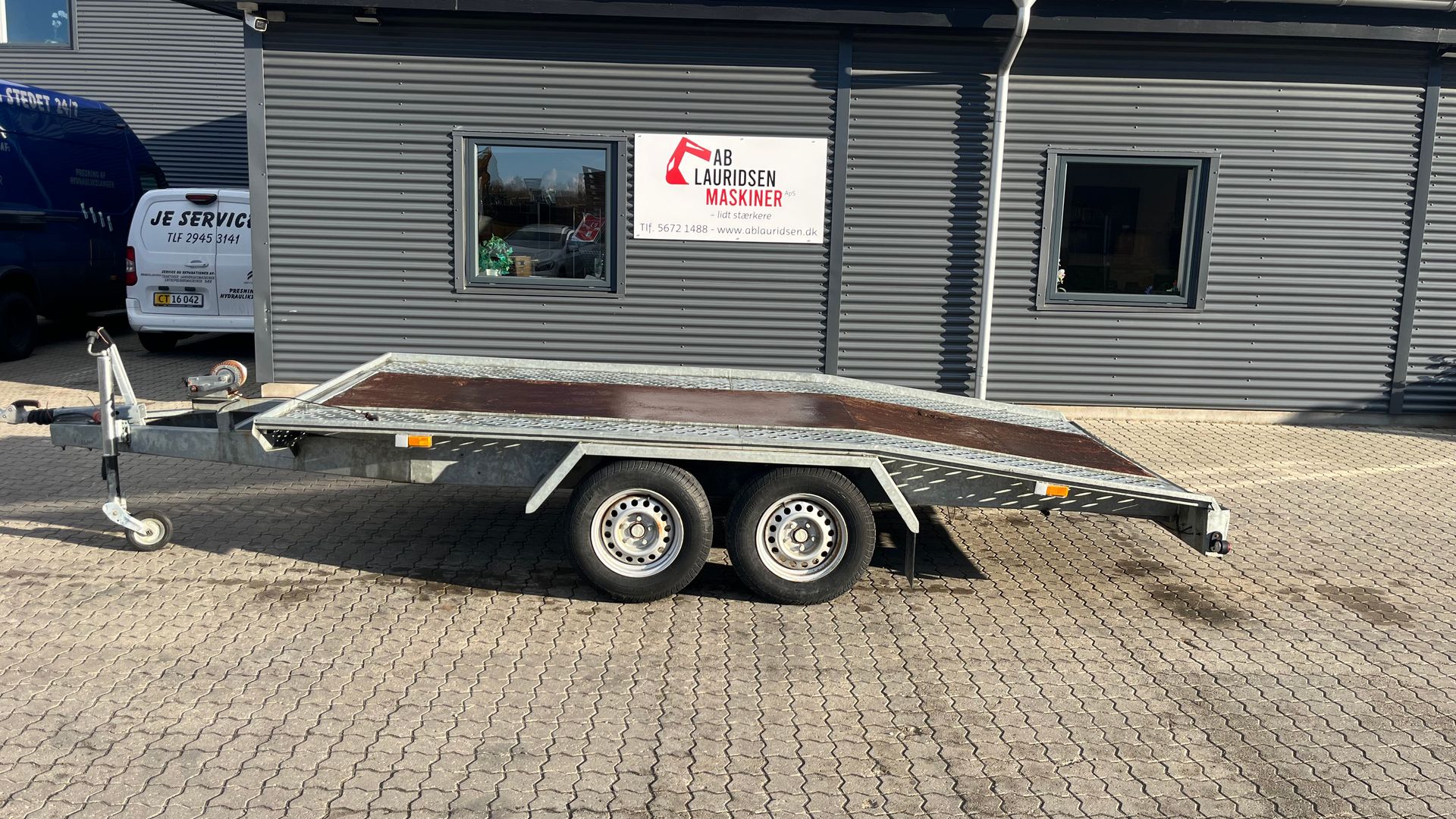Gewe l3500 2700kg autotrailer