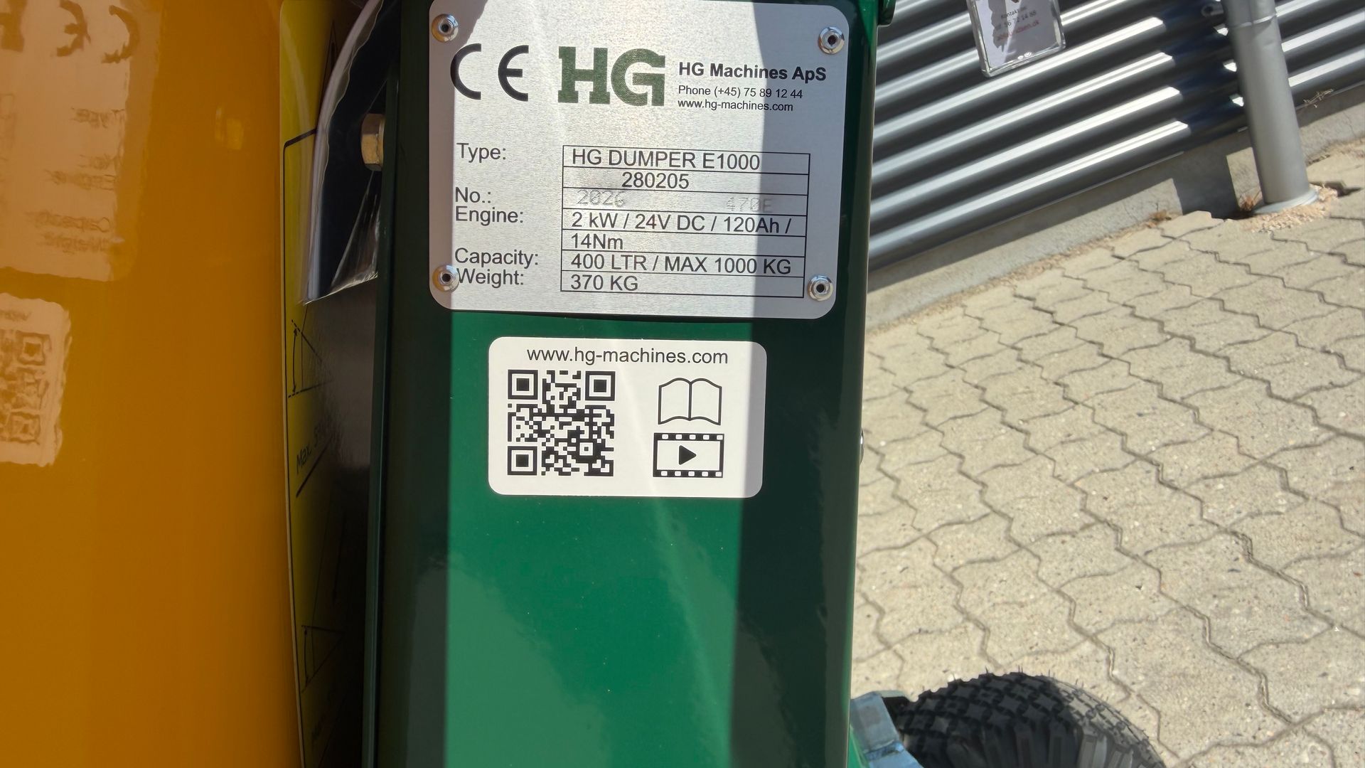 HG Superskub E1000 Elektrisk