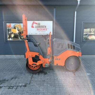 Hamm HD 8 VV 1600kg Tromle. Kun Kørt 380timer
