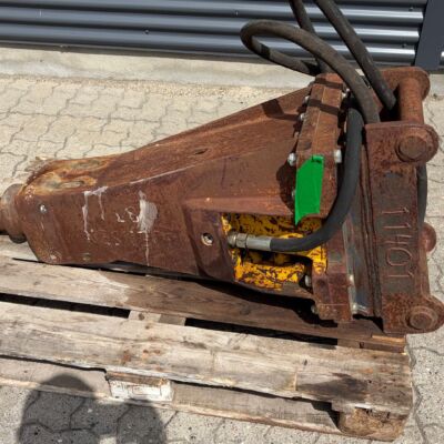 – – – Hydraulisk 8t oliehammer med S50-skifte (Nedbrydningshammer)