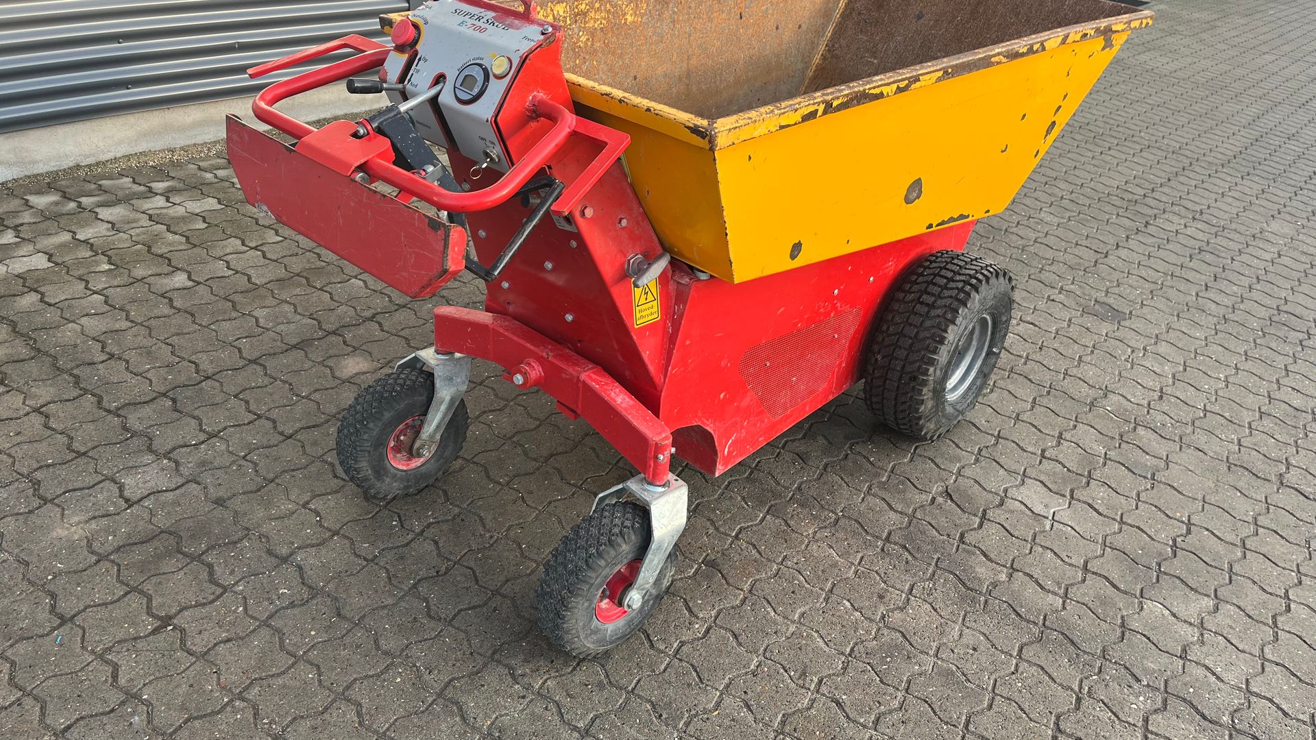 Hedensted Gruppen super skub E700 Elektrisk superskub Motorbør