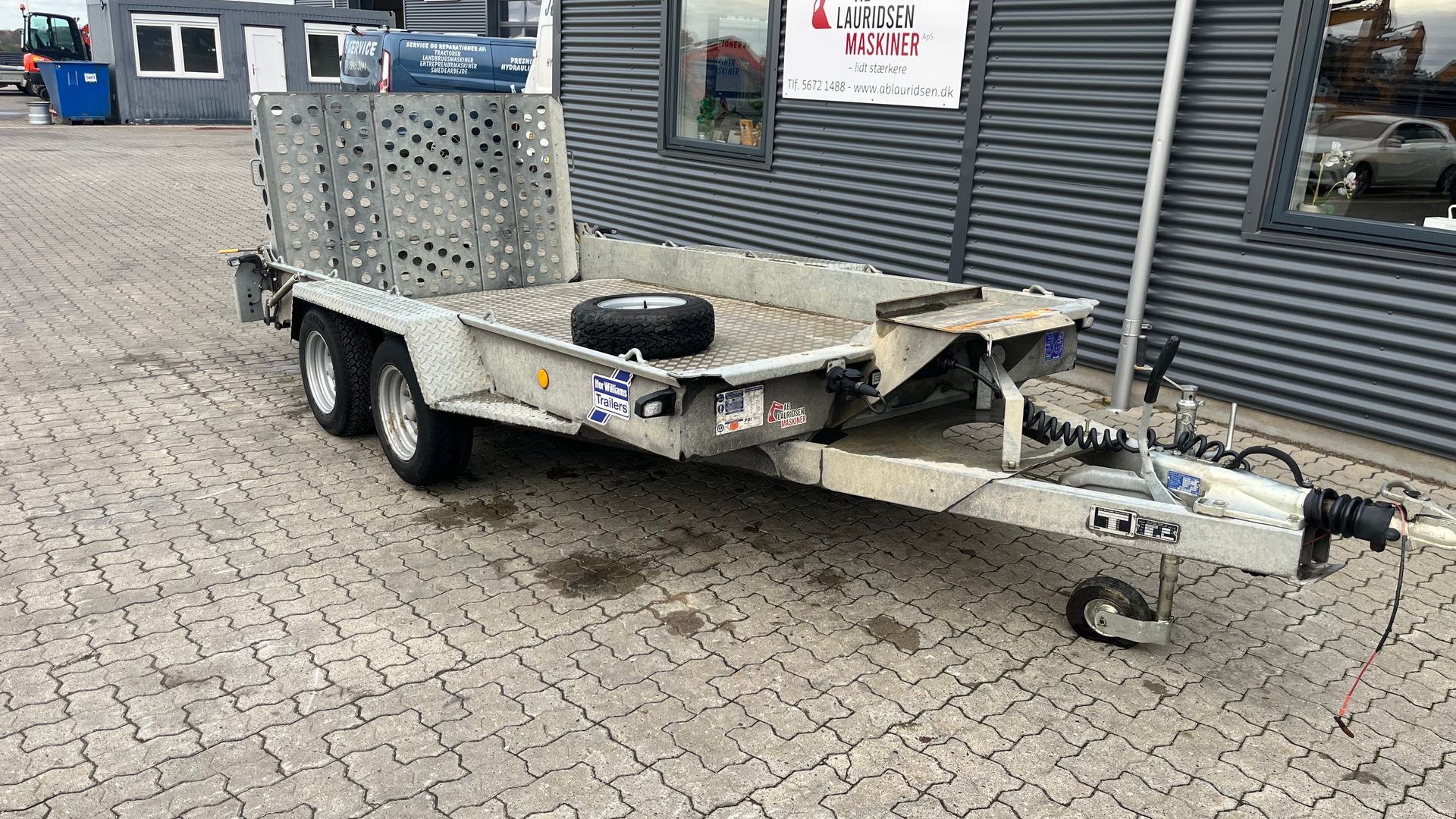 Ifor Williams gh126bt Alubund, Led lys, skal ikke synes