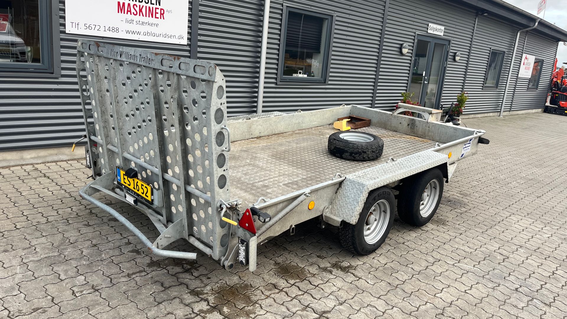 Ifor Williams gh126bt Alubund, Led lys, skal ikke synes