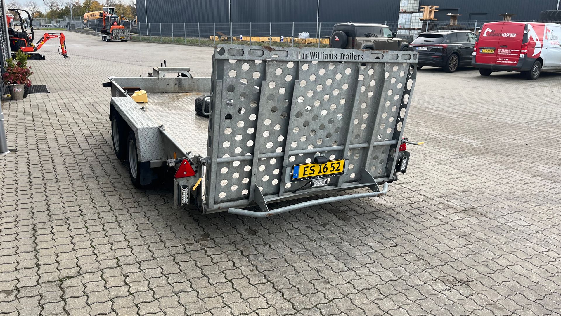 Ifor Williams gh126bt Alubund, Led lys, skal ikke synes