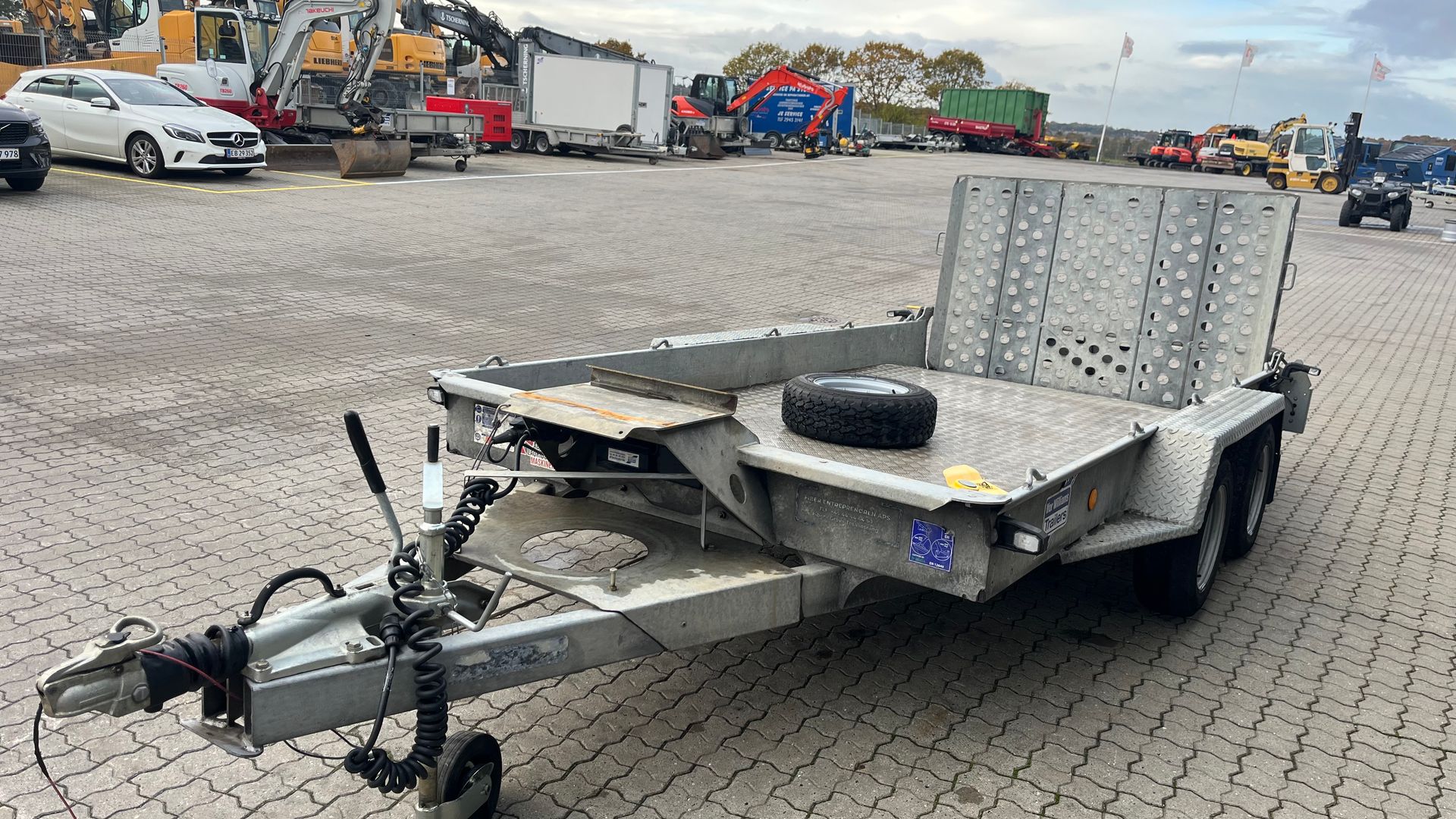 Ifor Williams gh126bt Alubund, Led lys, skal ikke synes