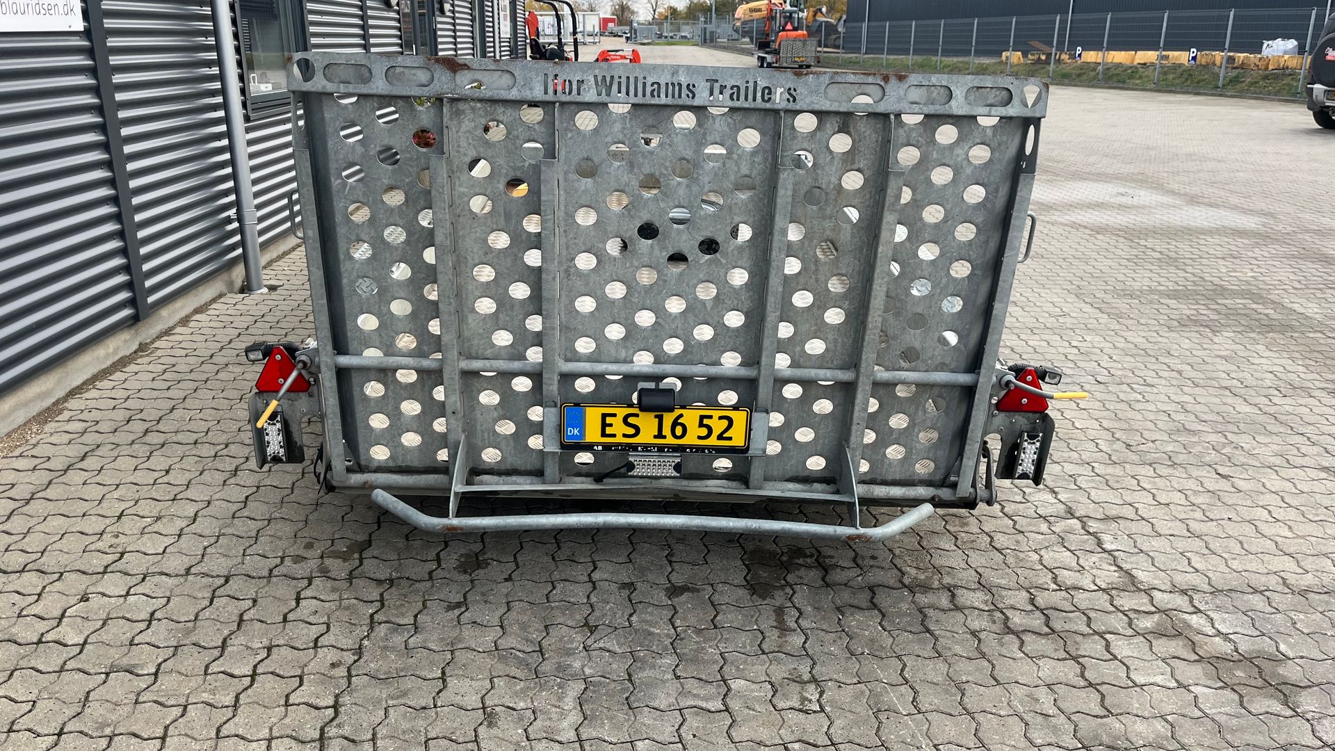 Ifor Williams gh126bt Alubund, Led lys, skal ikke synes