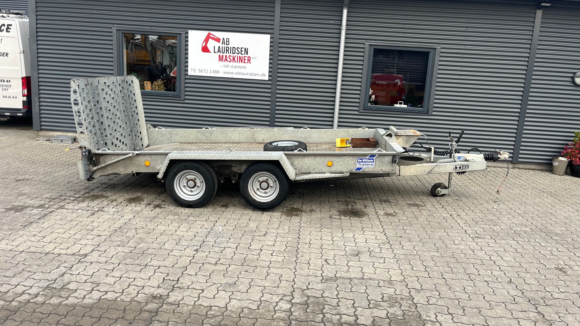 Ifor Williams gh126bt Alubund, Led lys, skal ikke synes