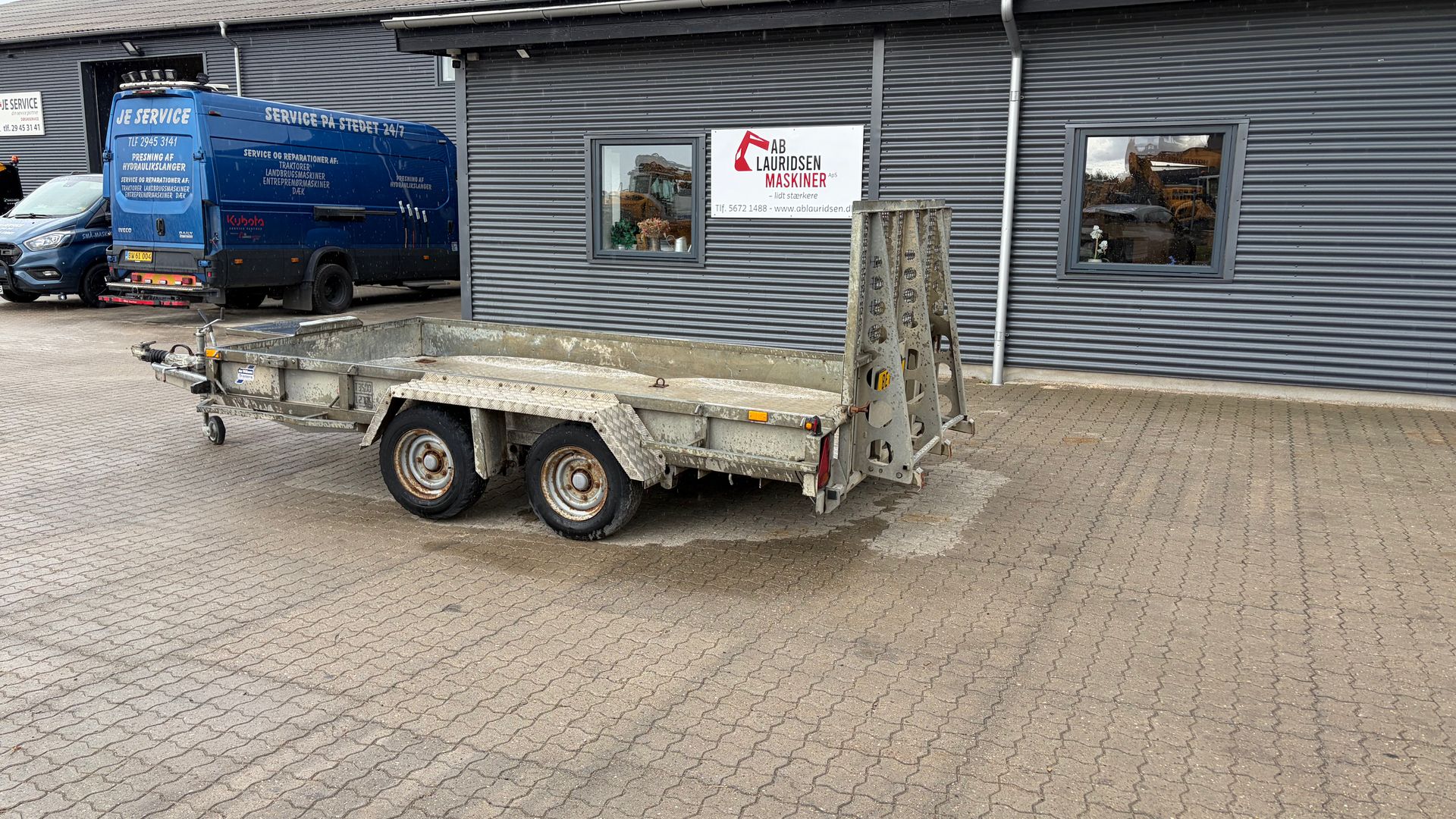 Ifor Williams GP126G Ifor Williams GP126G Maskintrailer