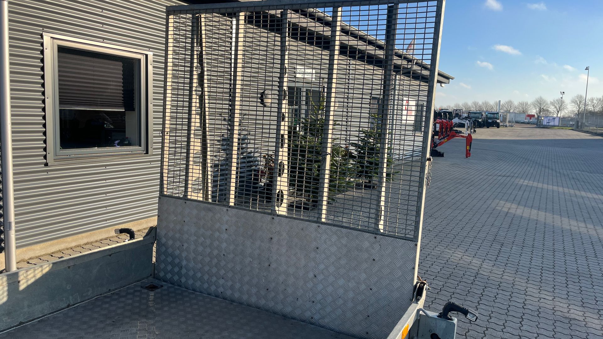 Ifor Williams gp126 3500kg maskintrailer med lang/høj læsserampe