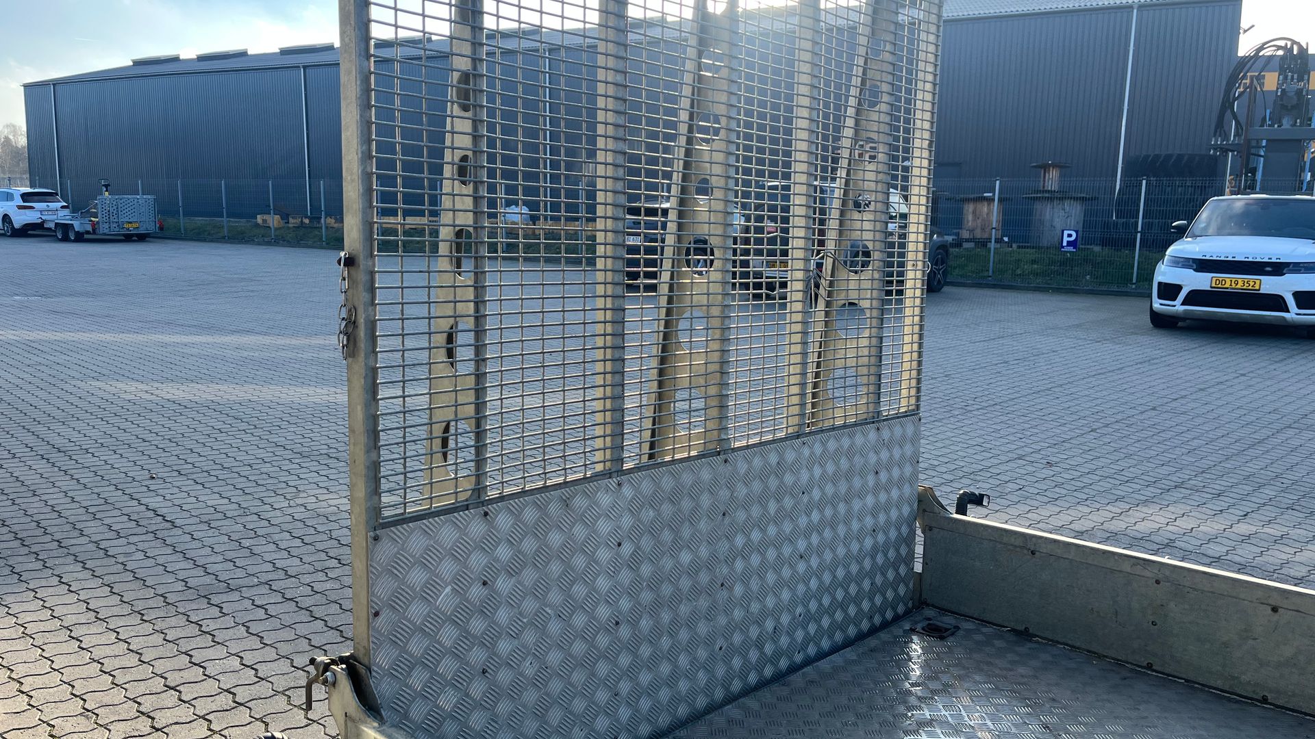 Ifor Williams gp126 3500kg maskintrailer med lang/høj læsserampe