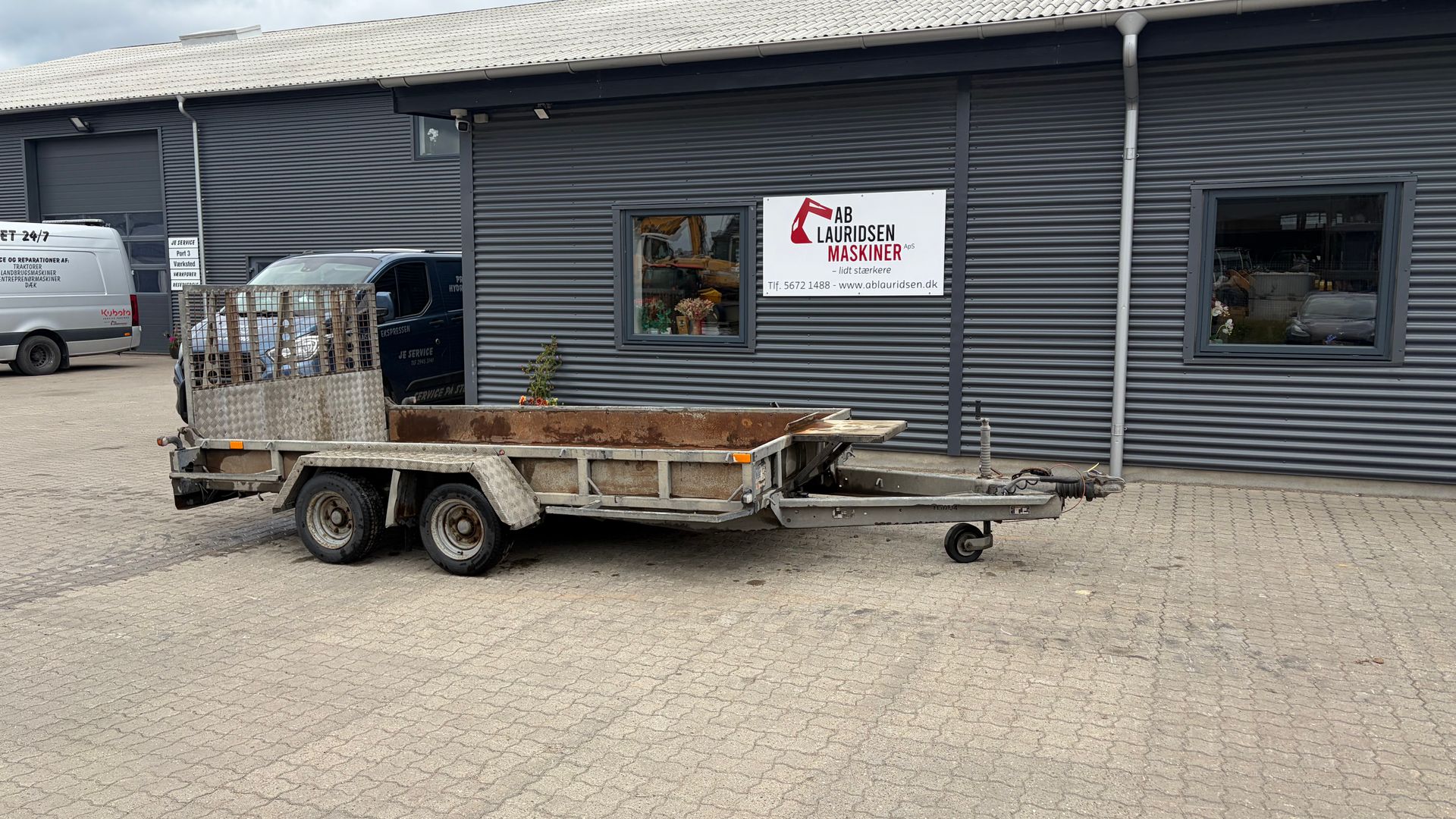Ifor Williams gp126 GP126G Maskintrailer m/alubund