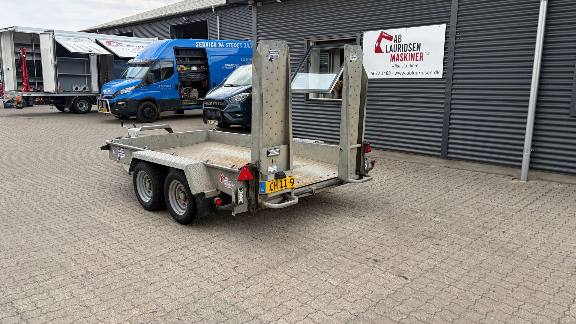 Ifor Williams GH1054BT Ifor Williams GH1054BT - Enorm nyttelast (2.900 kg) Meget velholdt!