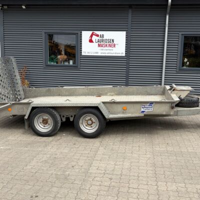 Ifor Williams gh126bt Ifor Williams GH126BT Maskintrailer (2019) – Velholdt m. alubund og knæklad (skal synes)
