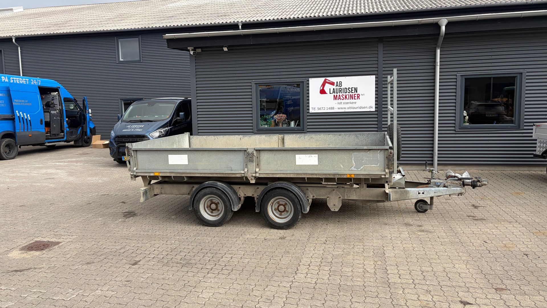 Ifor Williams TT 126G Ifor Williams TT 126G tiptrailer (Årgang 2011) - Stærk og professionel 3,5 tons trailer