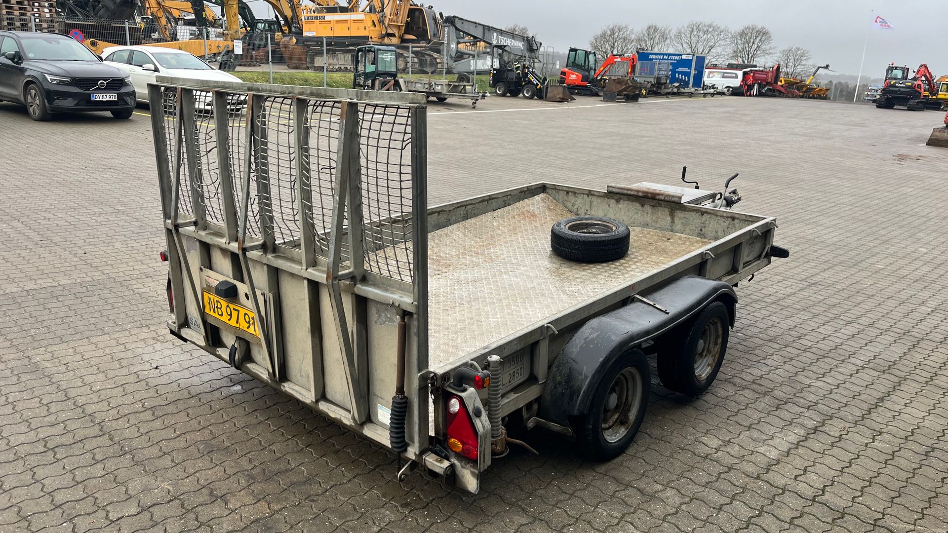 Ifor Williams gp 106 3500kg maskintrailer