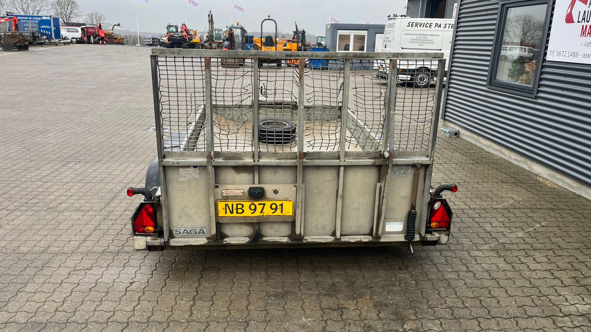 Ifor Williams gp 106 3500kg maskintrailer
