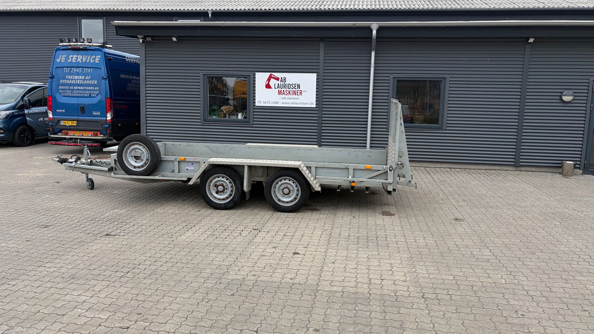 Ifor Williams GP 146 Stærk Ifor Williams GP146G maskintrailer (Årg. 2020) – Klar til omregistrering!