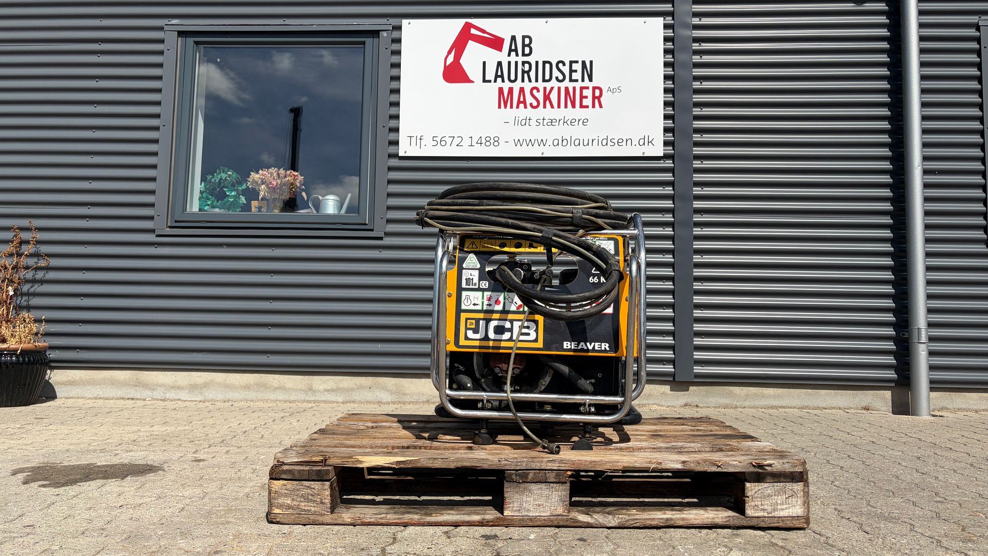 JCB hydraulik station
