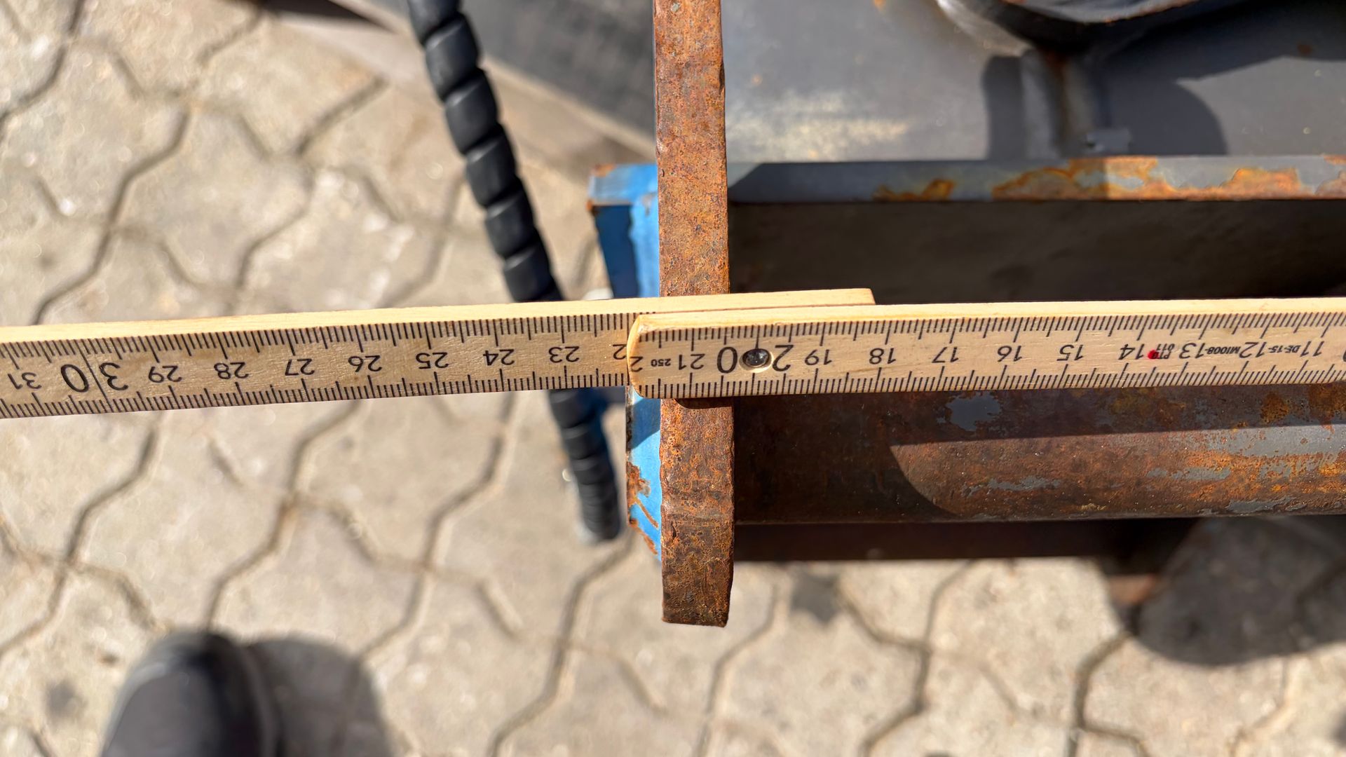 JST Planerskovl JST Kipskovl 130 cm - S40 HD-5 - Kraftig model i god stand