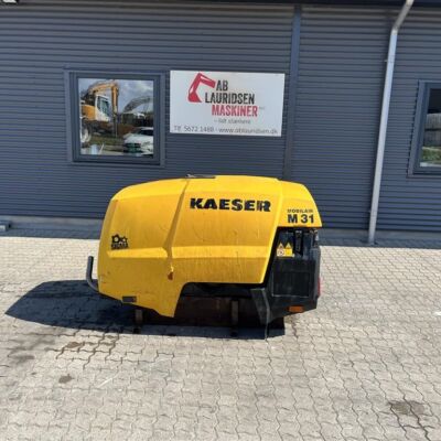 Kaeser M 31 Brugt 3,1m3 Mobil Kompressor På Ski