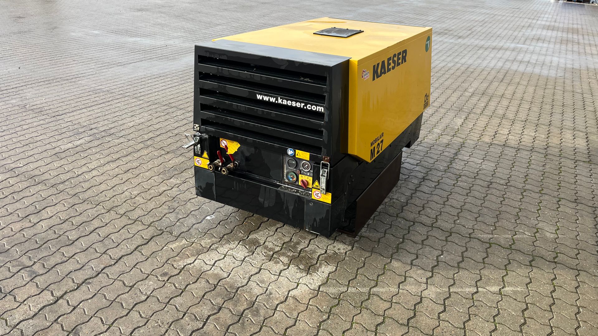 Kaeser M27 2,7m3 på ski kun kørt 218t