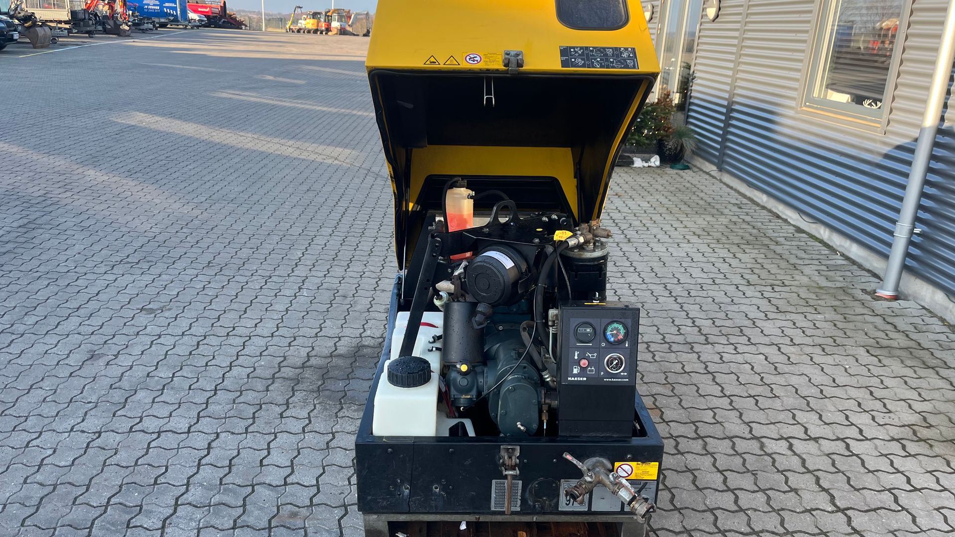 Kaeser M 20 2M3 kompressor på ski