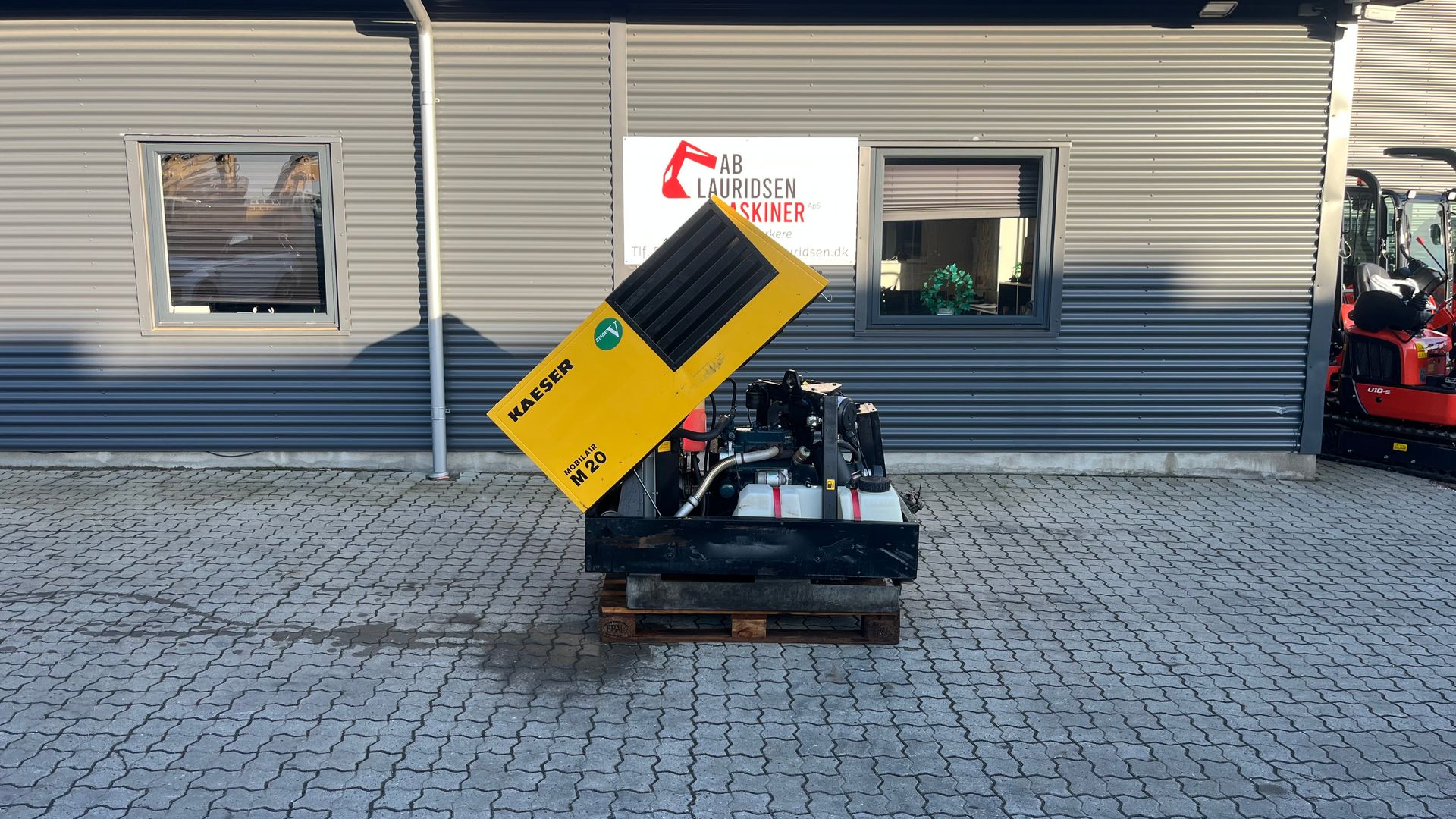 Kaeser M 20 2M3 kompressor på ski