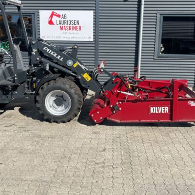 Kilver pro 160 stor, kraftig Afretter til minilæsser