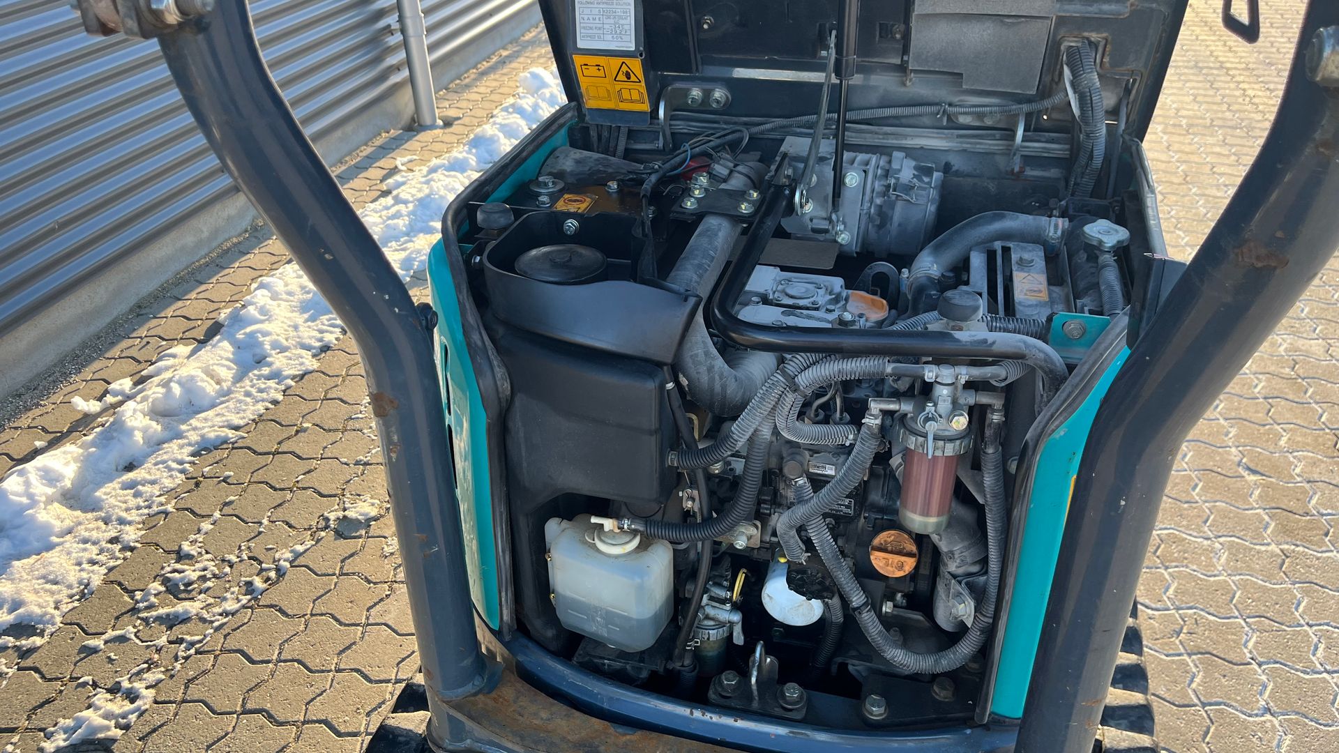 Kobelco SK10SR 3 skovle