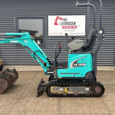 Kobelco SK10SR-2E Tiltman Halvautomatisk med 3 skovle