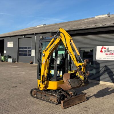 Komatsu PC16R-3HS S30 m/JST 60 cm graveskovl + 100 cm JST Kip planerskovl