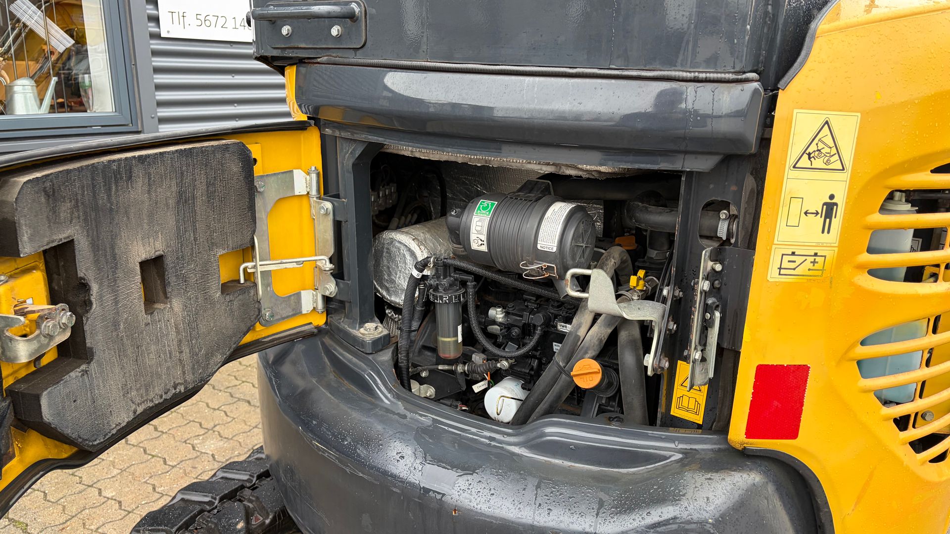 Komatsu PC22MR-3 Komplet og robust skovlpakke fra JST. (krøje stop + højde stop)