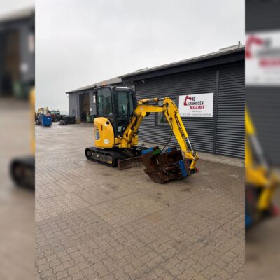 Komatsu PC22MR-3 Komplet og robust skovlpakke fra JST. (krøje stop + højde stop)