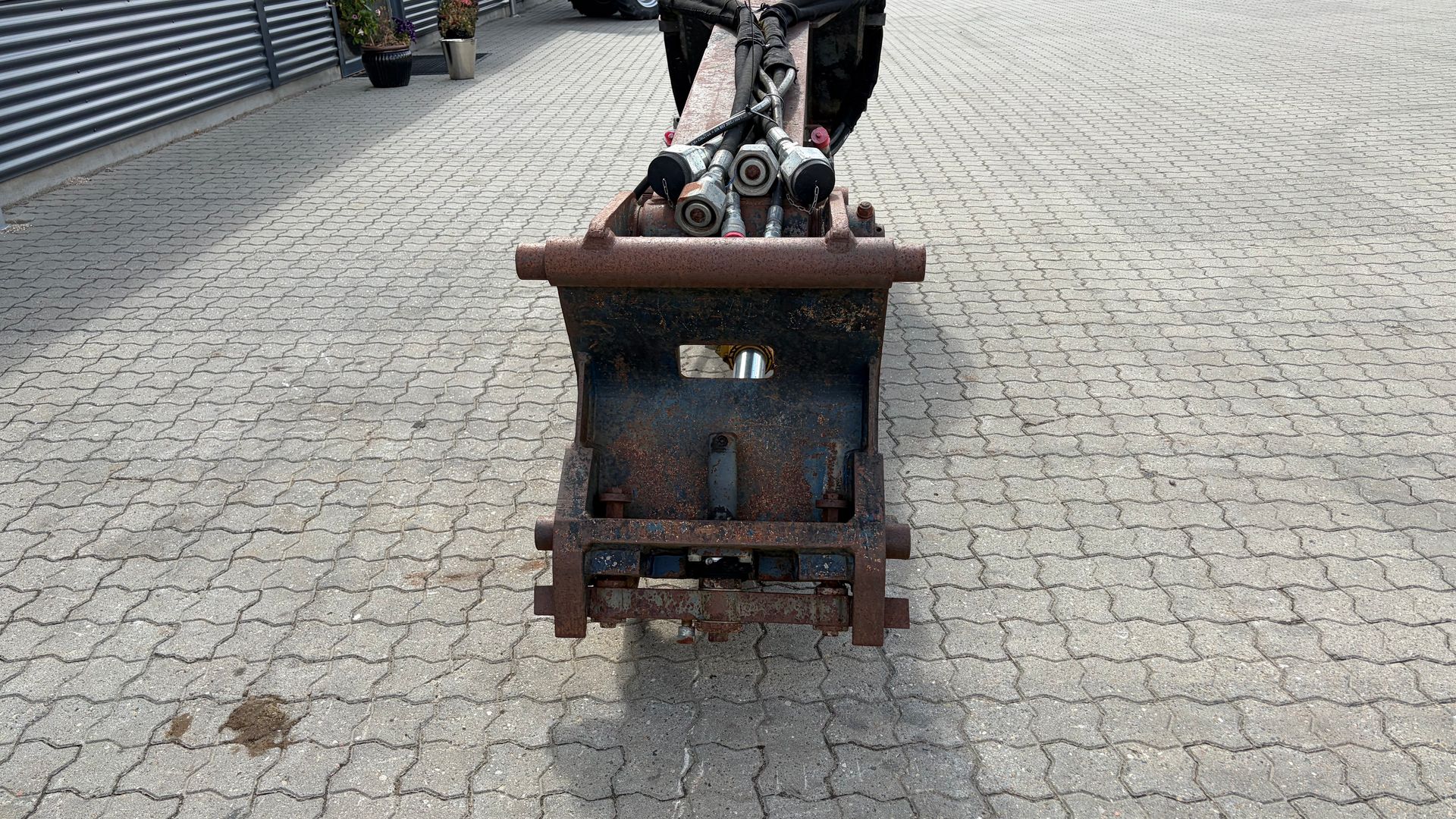 - - - Kraftig hydraulisk forlængerarm / Rævearm - CW40 til CW40