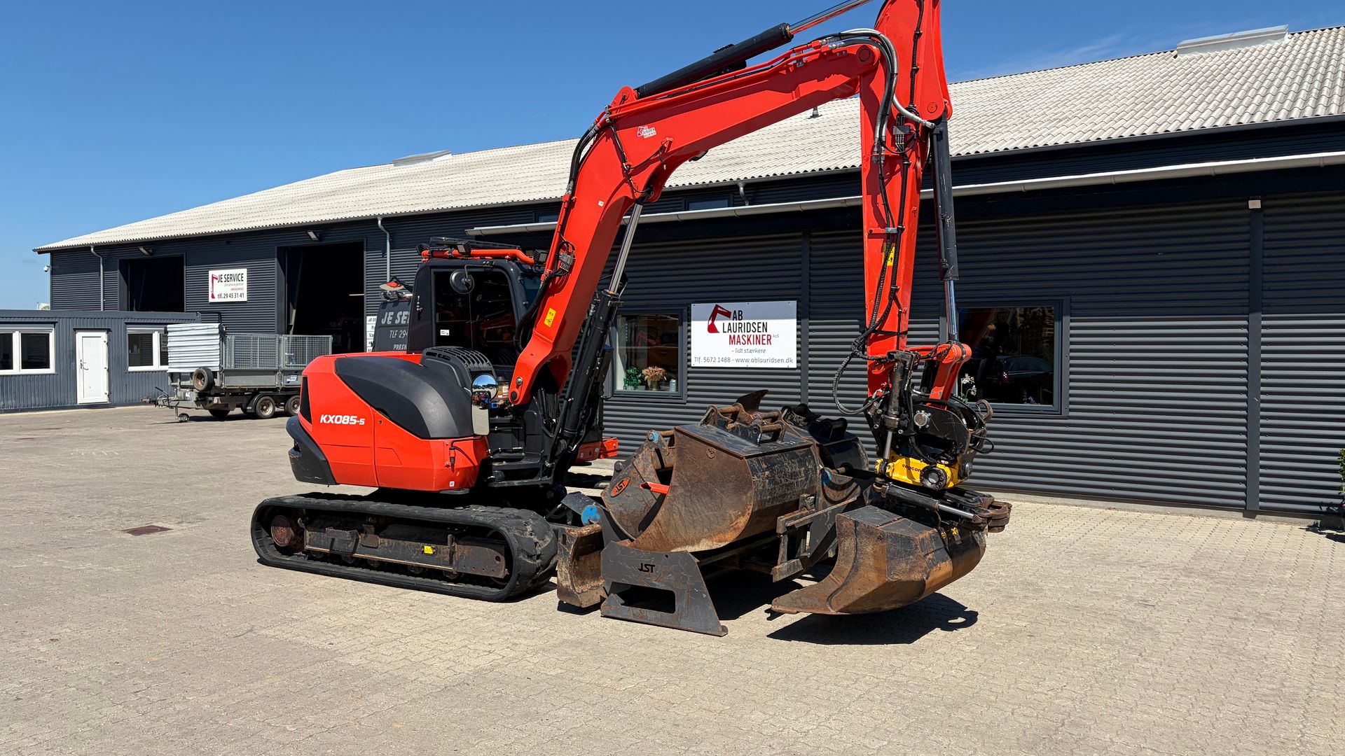 Kubota KX085-5 ALT I UDSTYR