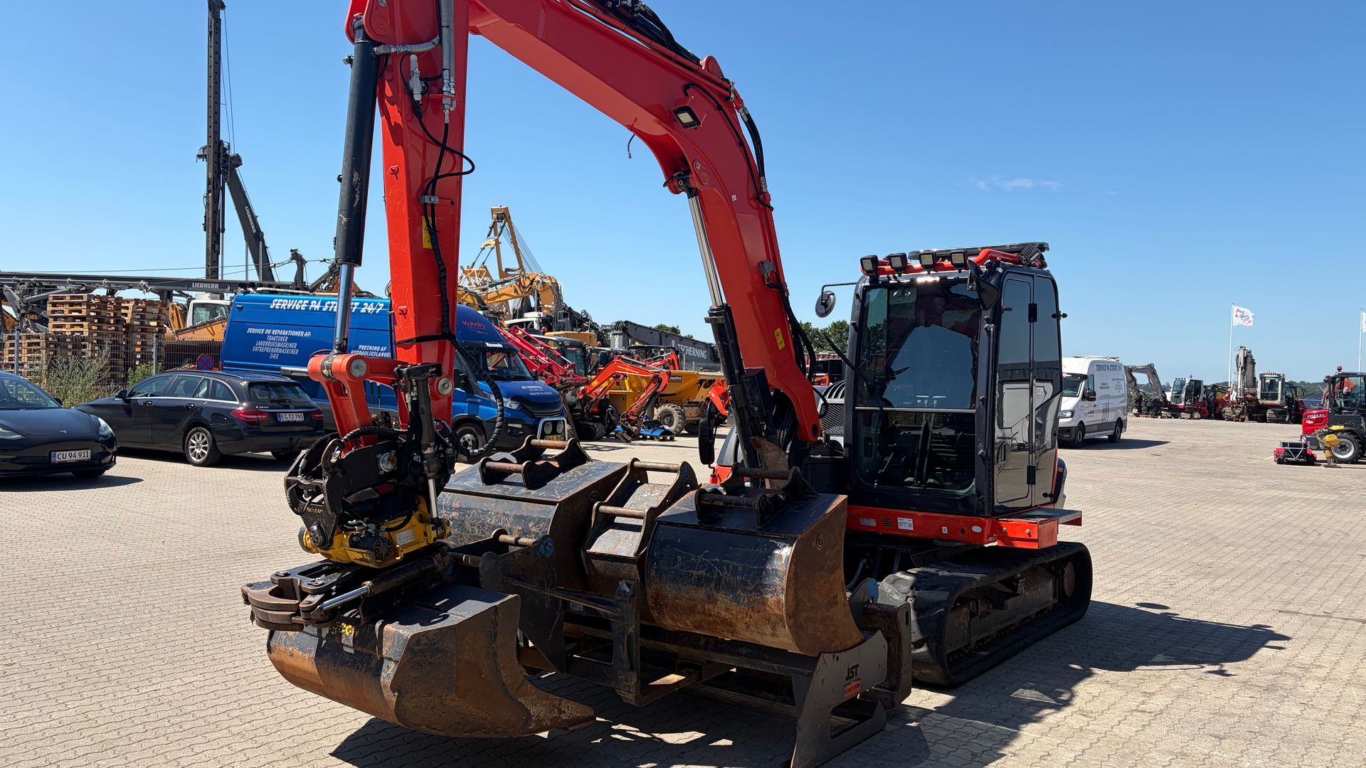 Kubota KX085-5 ALT I UDSTYR
