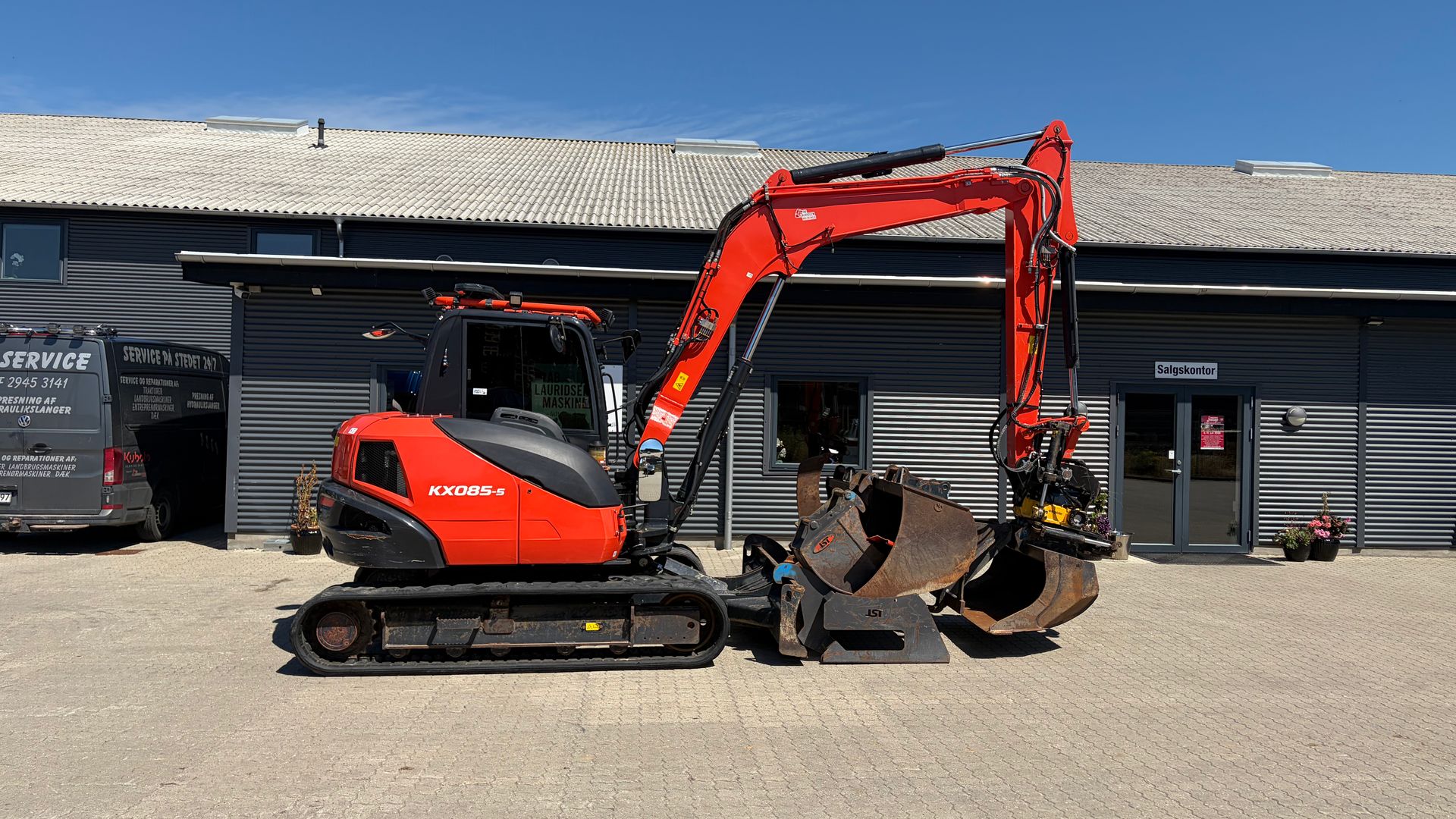Kubota KX085-5 ALT I UDSTYR