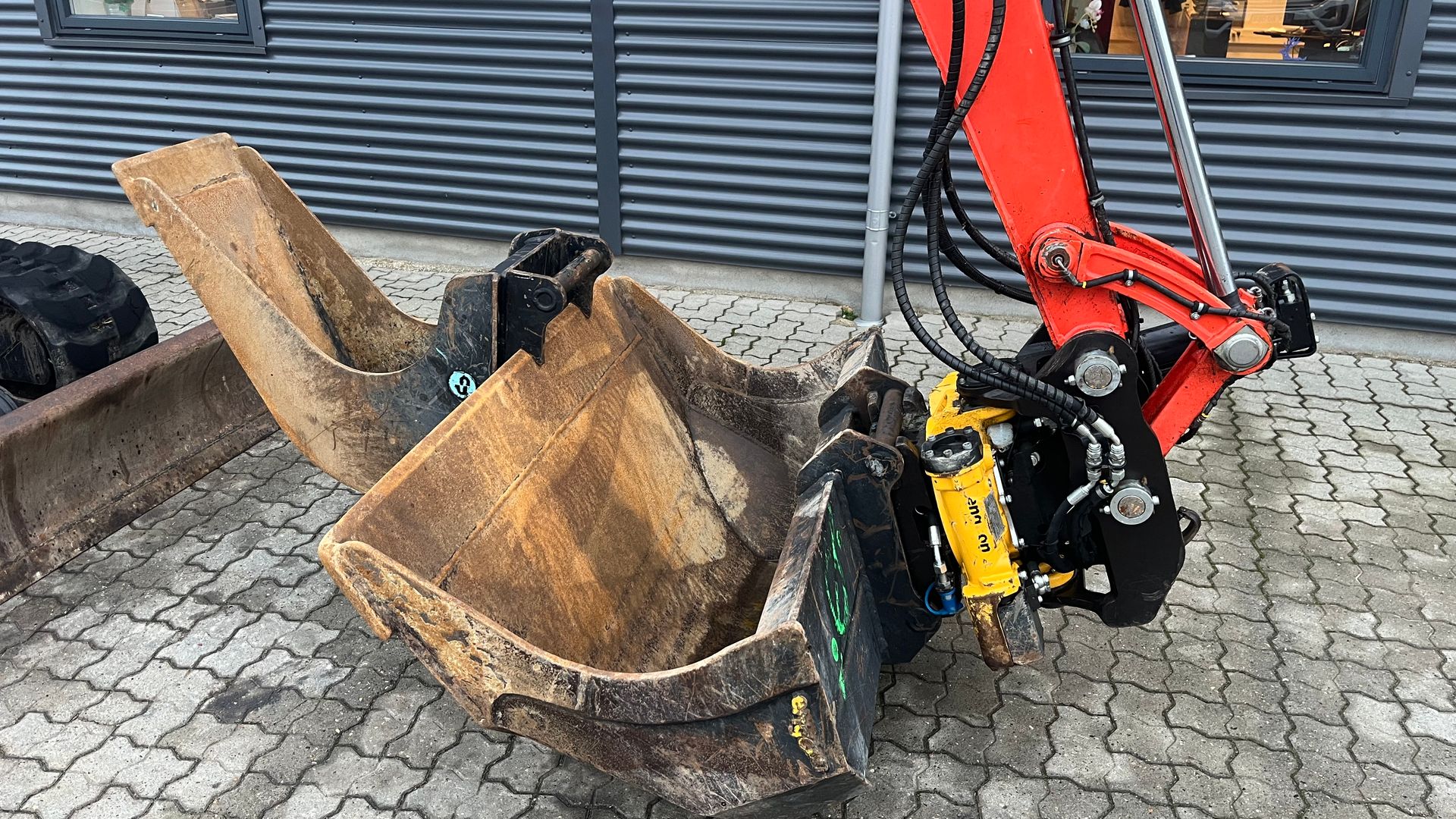 Kubota KX060-5 Centralsmørring og nyere Engcon rotortilt kun kørt 1332t