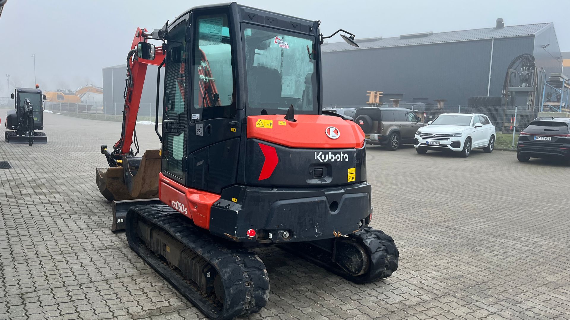 Kubota KX060-5 Centralsmørring og nyere Engcon rotortilt kun kørt 1332t
